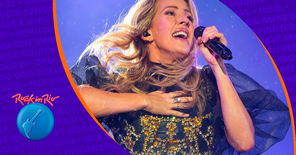 Rock In Rio | Ellie Goulding leva grandes hits para o festival e e faz uma verdadeira festa na Cidade do Rock