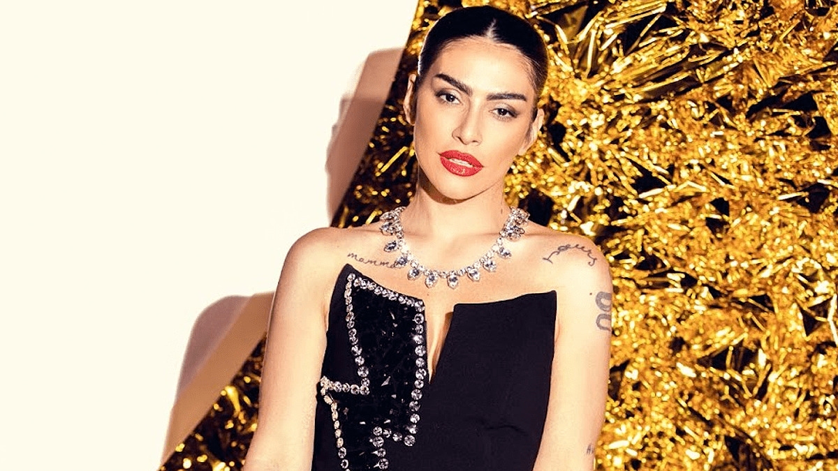 Cleo prestigia desfile de Philipp Plein em Milão e garante participação do estilista em filme