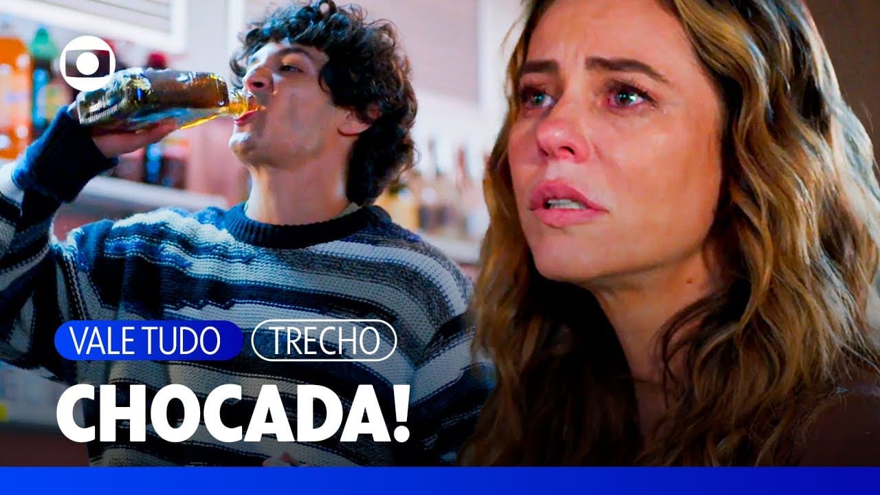 Tiago se revolta e bebe na frente de Heleninha para punir as atitudes da mãe! | Vale Tudo | TV Globo