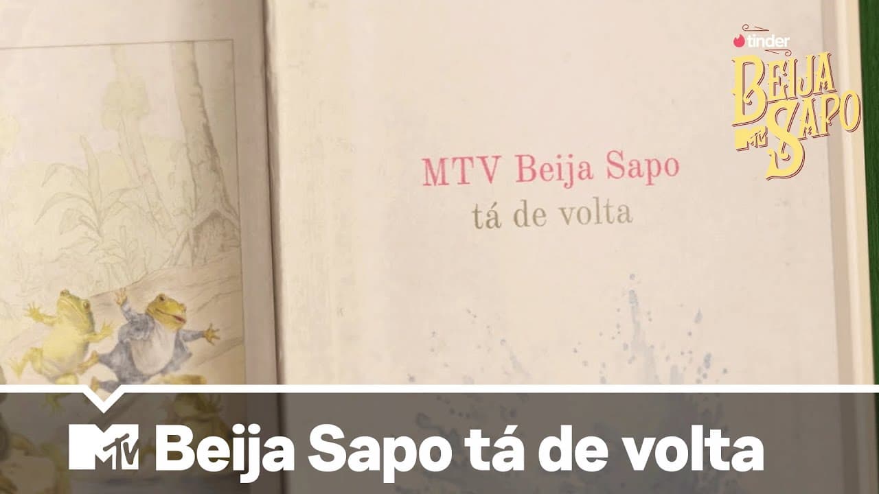 MTV Beija Sapo tá de volta!