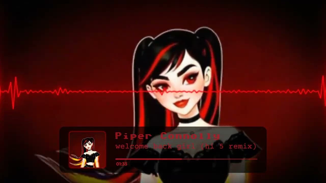 Piper Connolly - welcome back girl (hi 5 Remix) | Official Visualizer