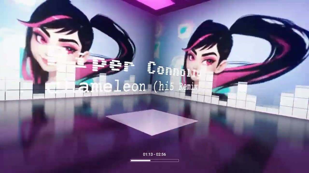 Piper Connolly - chameleon (hi 5 Remix) | Official Visualizer
