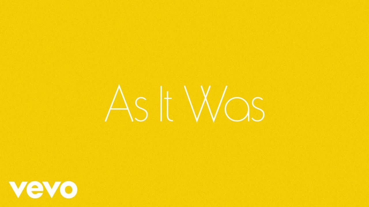 Harry Styles - As It Was (Audio)