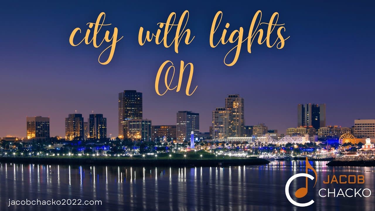 Jacob Chacko - City With Lights On Official Music Video