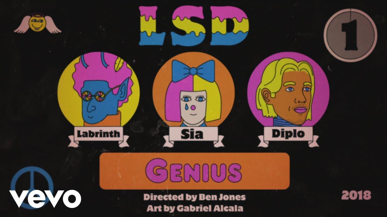 LSD - Genius ft. Sia, Diplo, Labrinth