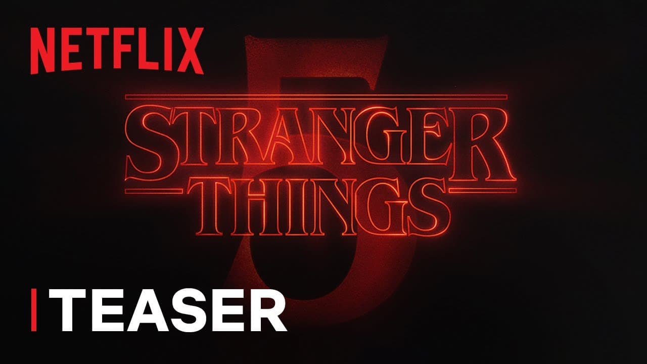 Stranger Things 5 | Teaser de título | Netflix