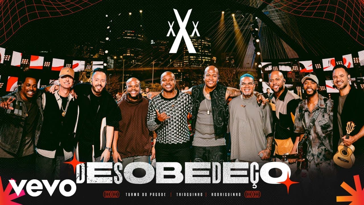 Turma do Pagode, Thiaguinho, Rodriguinho - Desobedeço (Ao Vivo)