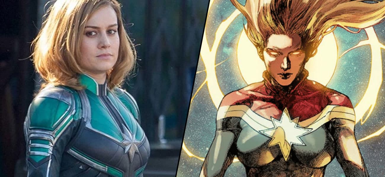 Samuel L. Jackson e Brie Larson em novas fotos de Capitã Marvel