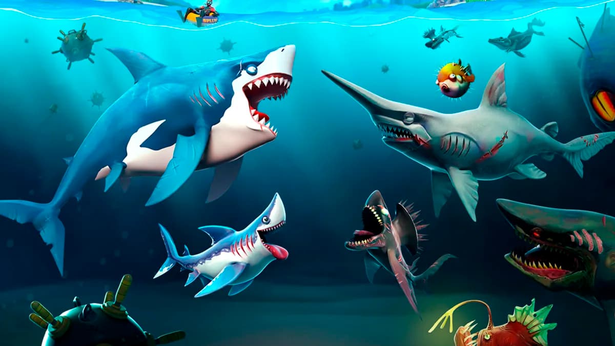 Ubisoft atualiza jogo Hungry Sharks com conteúdo inspirado em “Megatubarão 2” e na Shark Week 