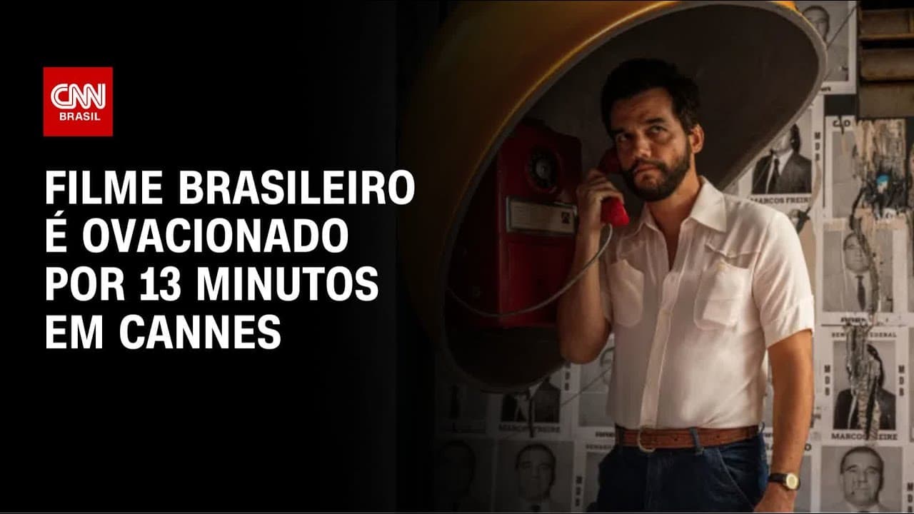"O Agente Secreto": filme brasileiro é ovacionado por 13 minutos em Cannes | CNN NOVO DIA