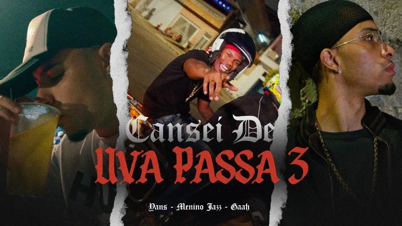 MeninoJazz - Cansei De Uva Passa 3 Feat. Lucena Yans, Gaah (Prod. Joe Morbeck, Nikov)
