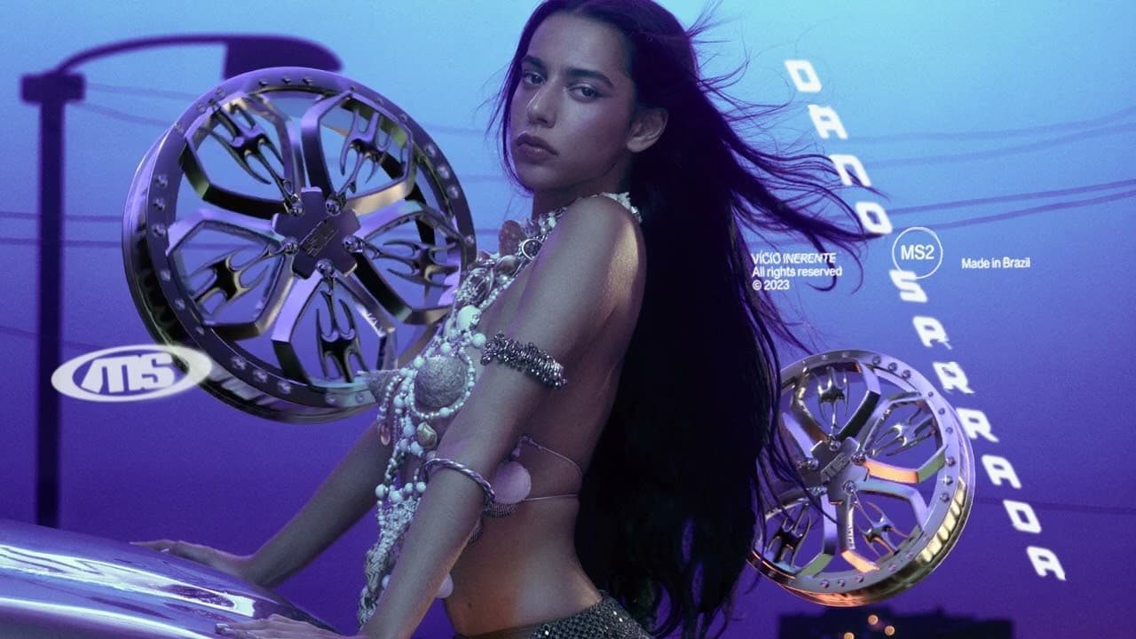 Marina Sena - Dano Sarrada (Visualizer)