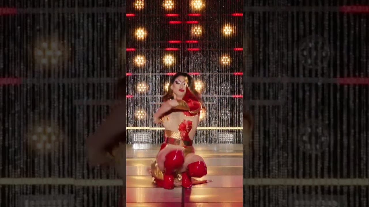 Anetra walks that duck in the Season 15 talent show 🦆 #DragRace #Shorts