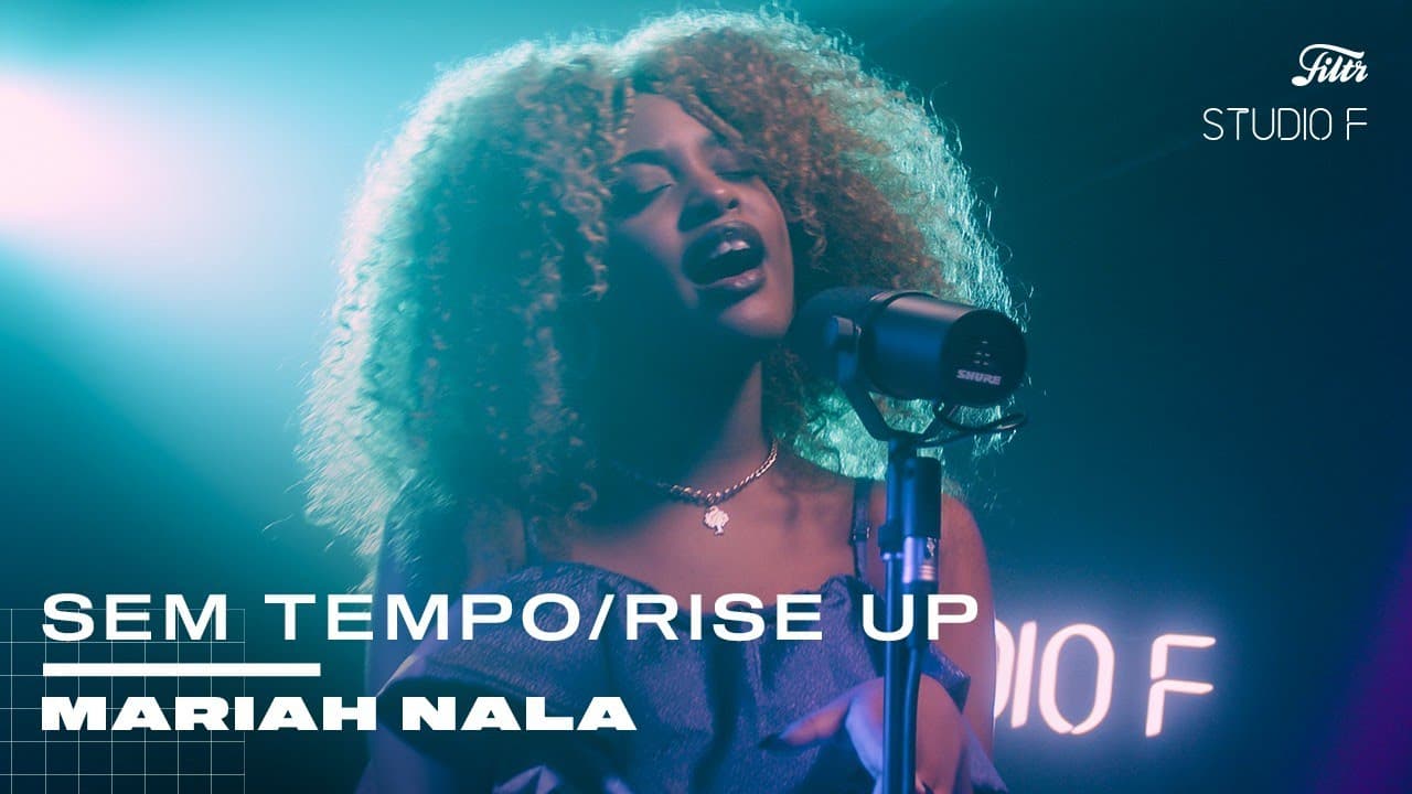 Mariah Nala - Sem Tempo / Rise Up (Acústico no Studio F)
