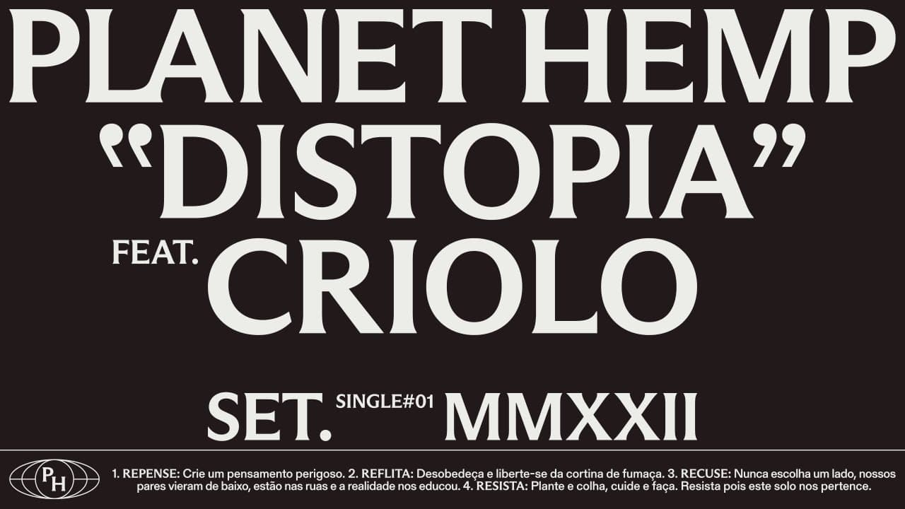 Planet Hemp feat. Criolo - DISTOPIA (Clipe Oficial)