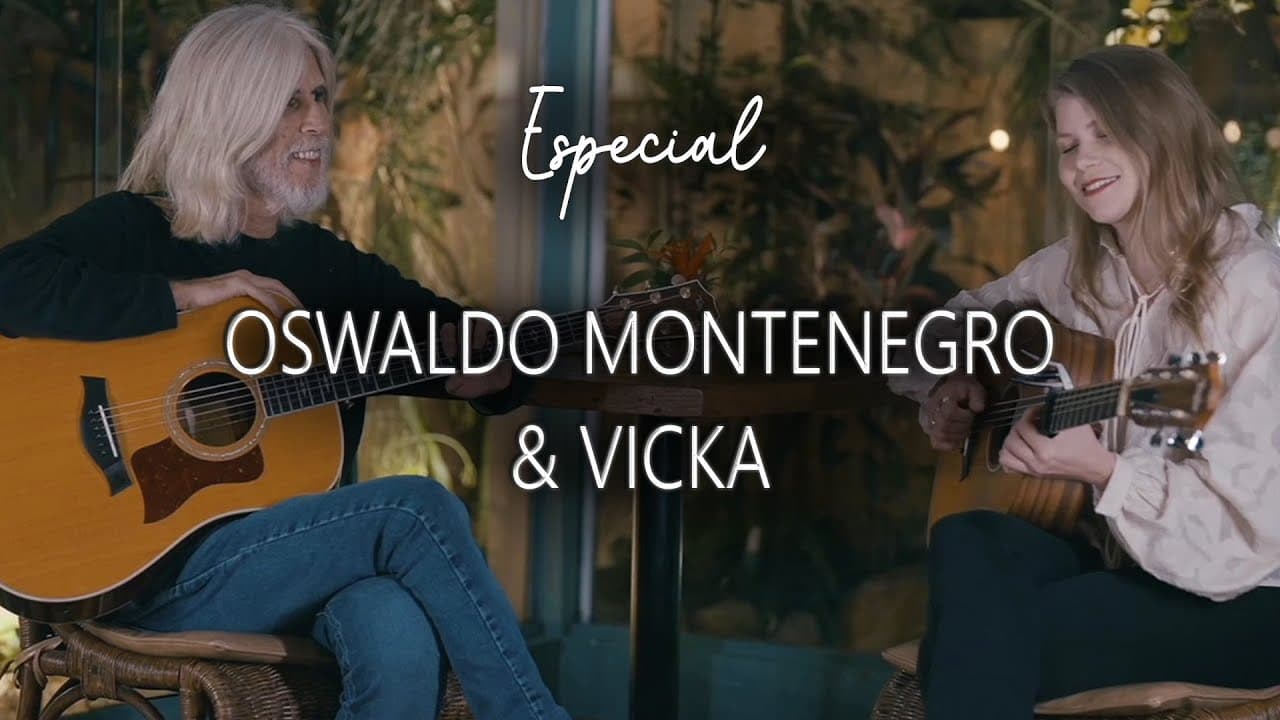 Especial "Oswaldo Montenegro & Vicka". Vencedora do Projeto #JuntoComMontenegro. NOVO ÁLBUM COMPLETO