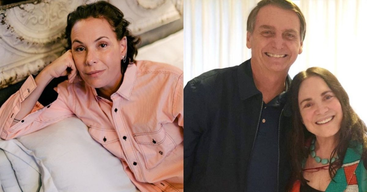 Áudio revela que Carolina Ferraz deu bronca em Regina Duarte: “não votei no Bolsonaro”