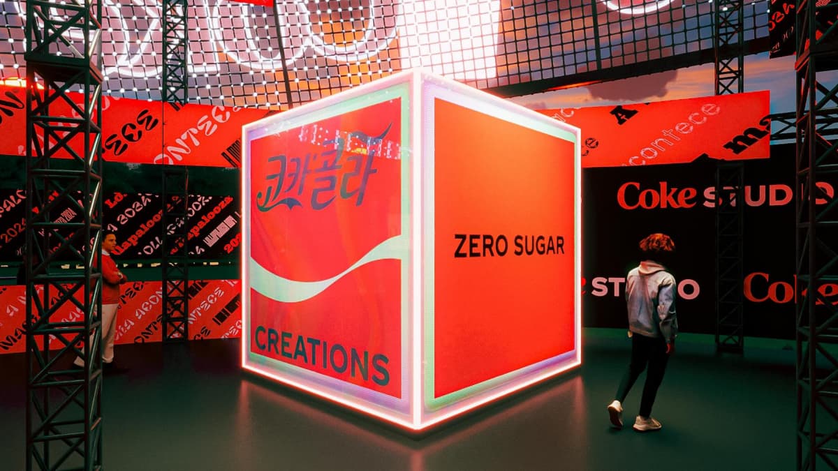 Coca-Cola leva ativação de K-Pop ao Lollapalooza Brasil