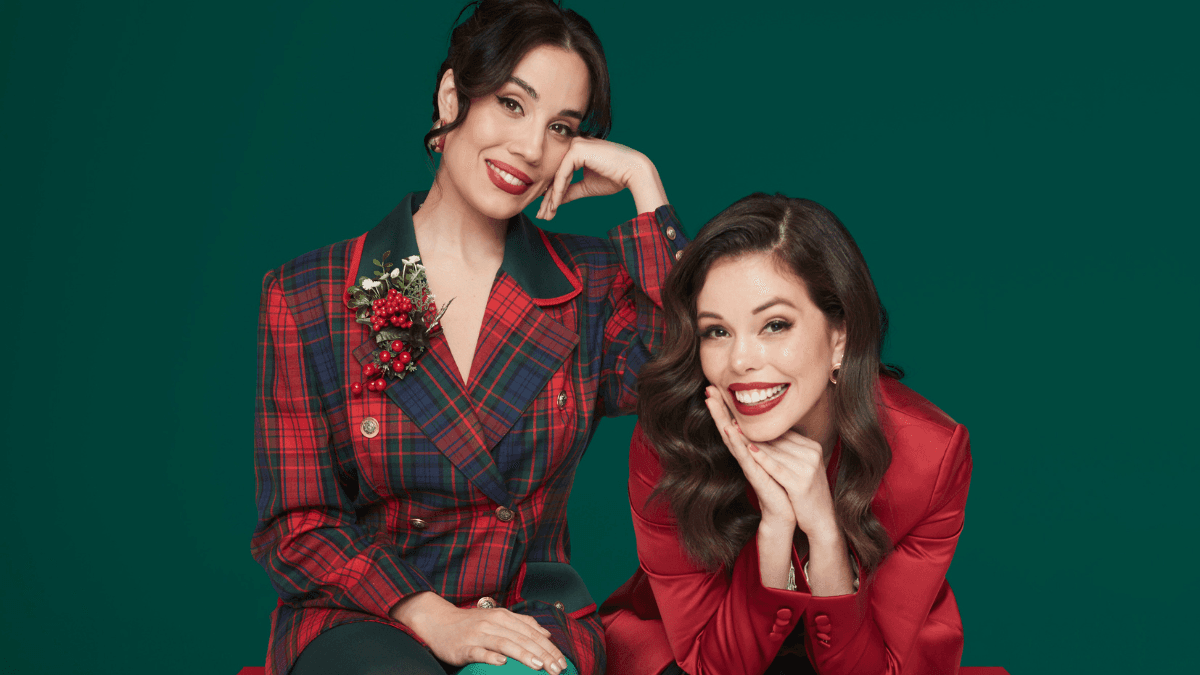 Myra Ruiz e Fabi Bang apresentam o espetáculo “Receitas para um Natal Feliz”