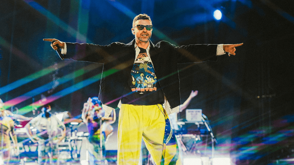Justin Timberlake retorna ao país com show grandioso e nostálgico no Lollapalooza Brasil 2025
